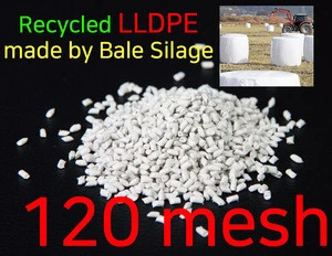 LLDPE / Recycled LLDPE in 120mesh / Factory direct sale/ Recycled Plastic pellet/recycled lldpe granules