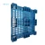 Import Loading capacity 2 ton Warehouse Equipment 1200*800*140mm New Material Blue HDPE Rack Plastic Pallet from China