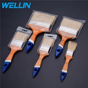 Longer Nature Wooden Handle Chip Wall Paint Brush