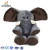 Import Low MOQ grey big ears stuffed elephant toys cute 100% pp cotton plush toy custom elephant stuffed animal from China