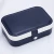Import Low MOQ Wholesale Necklace Accessories Travel Storage Organizer PU Leather Jewelry Box from China