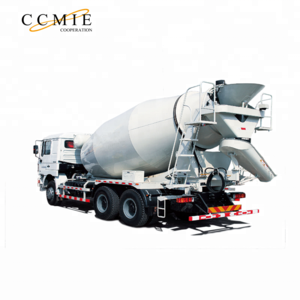 Low price of 9cbm G09ZZ mini Concrete mixer truck for sale