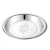 Import Low Price Round Shape Stainless Steel Serving Tray Plate With Flower Pattern 32-60 Cm from China