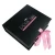 Import luxury hair wig extension gift packaging boxes with ribbon from China