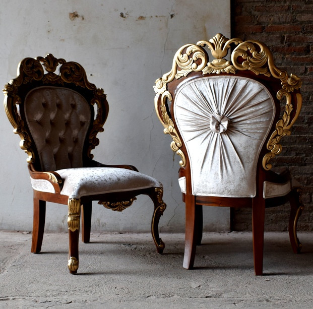 Buy Luxury Heavy Carved Royal Dining Table Set 10 Chairs from CV. DWIRA JEPARA, Indonesia