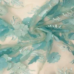 Luxury high quality green wedding lace sequins and beads dress evening dress lace wedding dress fabric