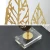 Import Luxury metal craft handmade desktop leaf home decor tabletop decor art home decor from China