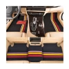 luxury pvc car mat with pvc coated polyester yarn