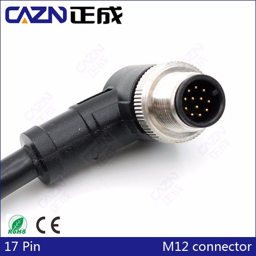 Buy M12 12pin Female Plug Connector Cognex Industry Camera Connector ...