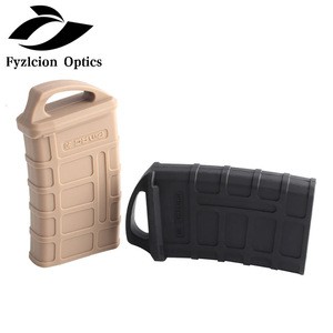 M4/M16 Rubber Holster Hunting Tactical Rubber Bag 5.56 Mag Bag Water Hunt Box Toy Ammo Bag Water Gun Cartridge Accessories