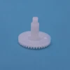 Made in China Acuger white color crown gear plastic wheel support customized base on sample or drawing
