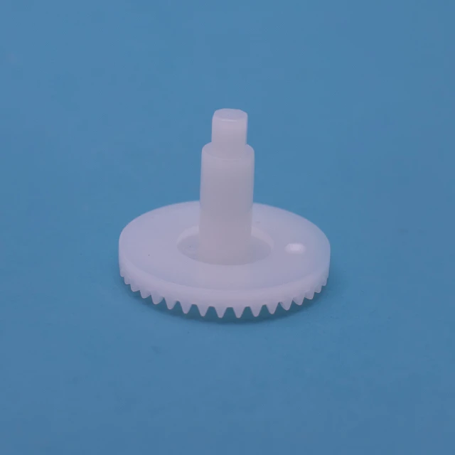 Made in China Acuger white color crown gear plastic wheel support customized base on sample or drawing