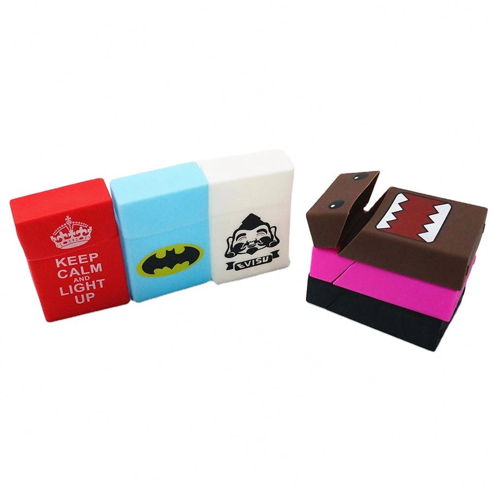 Maker Wholesale Make Your Own Diy Mini Small Long Women Luxury Silicone Packing Custom Cigarette Box