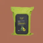 makeup remover wipes private label customAvocado plant extraction discharge Eye labial deep facial makeupMild moisturizing hydra