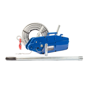 manual operated wire rope pulling hoist winch puller