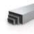 Import Manufacturer 6063 extrusion anodized rectangular pipe /square tube aluminum profile from China