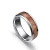 Import Manufacturers wholesale hot sale stainless steel jewelry wood grain titanium steel ring from China