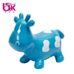 Manufactures Wholesale Customsized Children's Plastic Jumping Animal Toy Cow