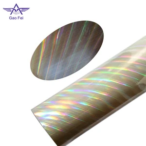 many patterns of transparent cast and cure UV transfer holographic film