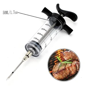 meat poultry marinating syringes 30ml/1oz 50ml 1.7oz