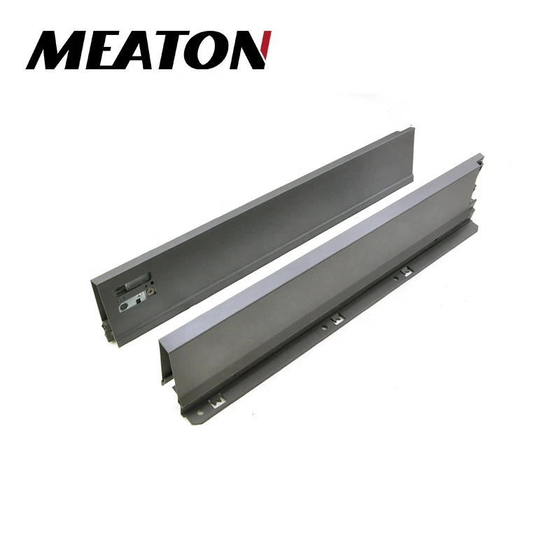 Meaton SB1801-D11 Soft Close Kitchen Double Wall Drawer box Tendombox with soft closing drawer slide undermounted slide