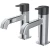 Meiya chrome plated basin faucet bathroom accessories polished torneira
