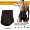 men underwear shaper waist tummy high body compression control slimmer girdle panties briefs belly shapewear black girdles waist