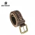 Import Mens for jeans pure belts Leather Belt western embossed beaded belts oil-tanned belt from China