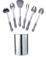 Messerstahl 7 Piece Stainless Steel Kitchen Gadget Utensil Tool Set for Cooking- Wholesale Pricing- Landed in USA- Ready to Ship
