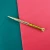 Import metal ballpoint pen luxury  gift pen with crown gold flake cuticle oil pen from China