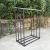Import Metal Log Rack  Anthracite  130x70xH185cm, Firewood Storage Stacking Aid for Outside ,Garden Log Rack from China