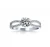 Import Micron Pave White Gold Plated Women Wedding Couple Engagement 925 Sterling Silver Ring from China