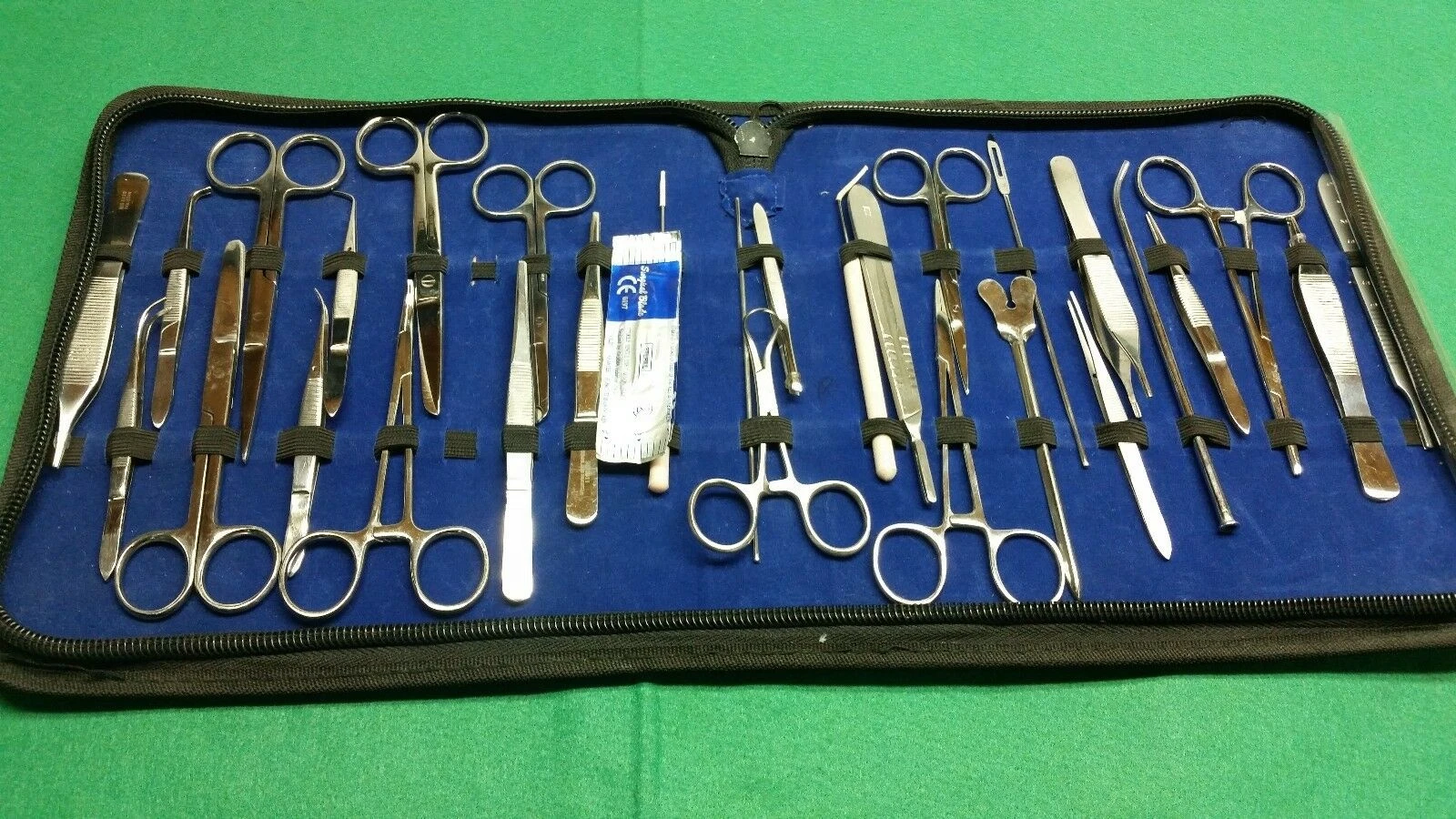 MILITARY FIELD MINOR SURGERY SURGICAL INSTRUMENTS FORCEPS SCISSORS KIT 71 Medical student Dissection Kit By Dental Point