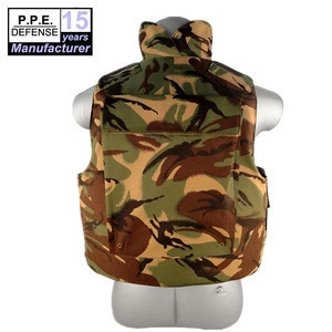 Military supply camo self defense ballistic vest