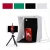Import Mini Folding Studio Diffuse Soft Box With LED Light Black White Green red 4 colors Background Photo Studio Accessories from China