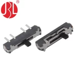 Mini slide switch SP3T MK-13D70-EL 1P3T right angle SMT type spdt slide switch cycles operating life test push left to reset