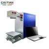 Mobile marking laser machine 3d fiber laser metal engraving machine 20w 30w