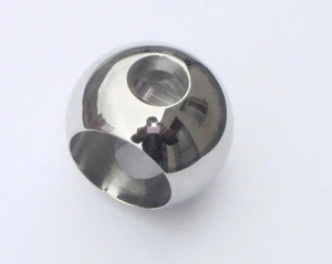 Mode:CX-005stainless-steel valve spheriod of T type three way valve ball
