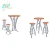 Import Modern aluminum bar furniture table and chair for club from China