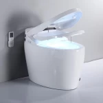 Modern Ceramics Siphonic Bathroom Auto Flip Sensor Automatic Flush Wc Intelligent Closestool Smart Toilet Bowl
