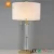 Import Modern Creative Simple Crystal Household LED Table Lamp With White Shade from China