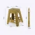 Import modern foldable ottoman storage box good design portable stool special folding step stool from China