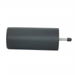 Modern hot sale black color heavy duty round sofa plastic legs with bolt