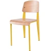 Modern Jean Prouve simple design French style different color bentwood commercial restaurant cafe dining chair