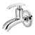 Import Modern sanitary wares Silver surface single hole handle bathroom face basin sink water brass body faucet tap taps mixer from India