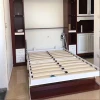 Modern Vertical Electric Style Automatic Hidden Murphy Folding Wall Bed With Desk