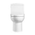 Import Modern white dual flush bathroom toilet equipment ceramic one piece wc toilet bowl from China