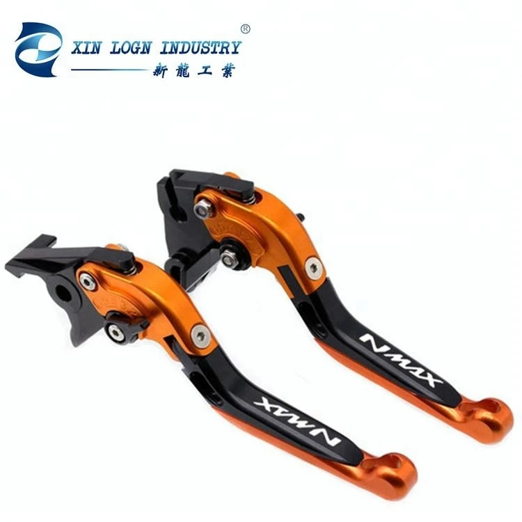 Motorcycle Adjustable CNC Aluminum Folding Extendable Brake Clutch Levers for Yamaha Nmax 155 Nmax 125 2015-2017