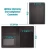 Import Multi function folding RFID Blocking Leather Passport Holder For Men and Women - Black from China