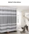 Import Multi-size Customizable PVC material simple waterproof shower curtain from China